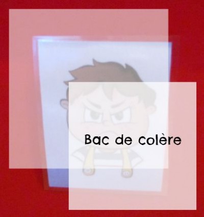 Bac de colère